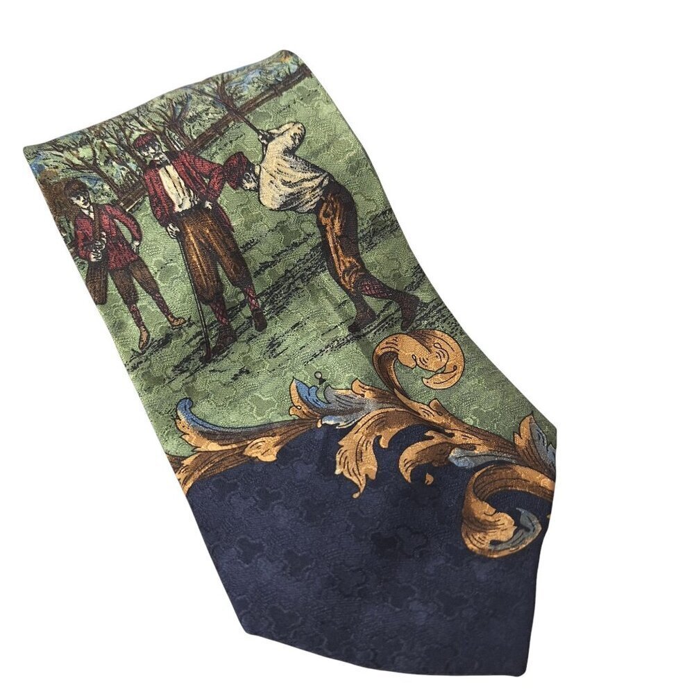 Polifroni Milano Golfers Silk Necktie